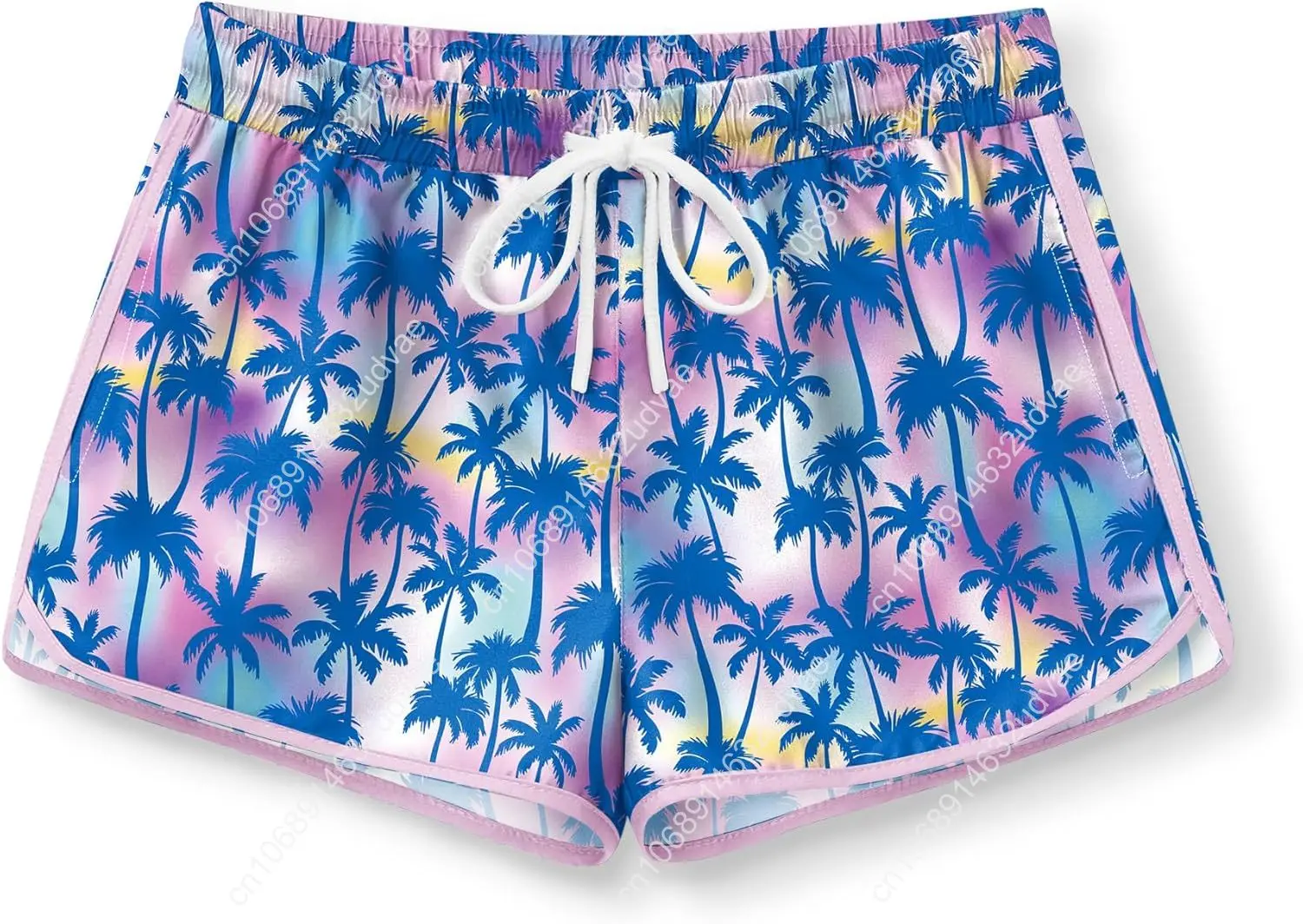 Swim Trunk Quick Dry - BesserBay Girls Summer Elastic Waist Beach